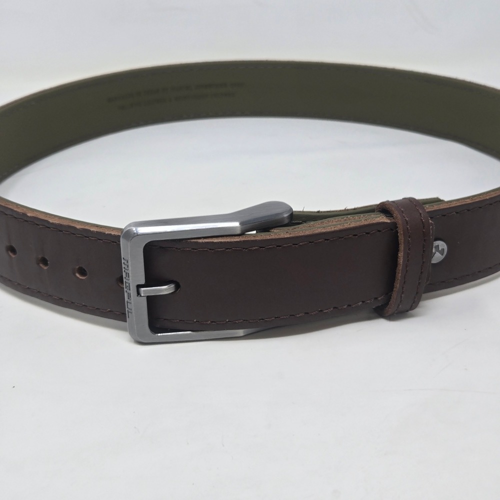 Magpul Tejas Gun Belt El Original Brown Leather Polymer Reinforced Mens 32